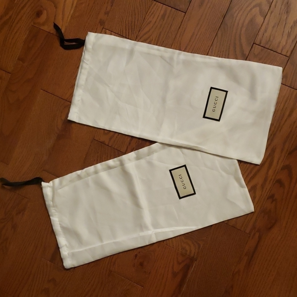 GUCCI  dust bags 2 are in this purchase